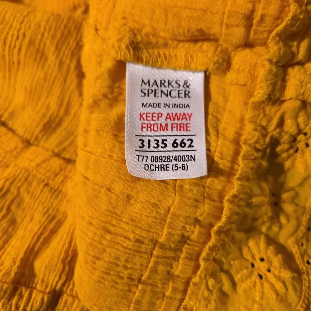 Marks & Spencer‎ Boho Blouse 5-6yrs